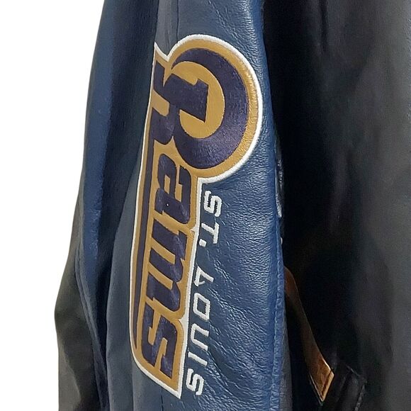 VTG Saint Louis Rams NFL Coat Size XL - Picture 4 of 12